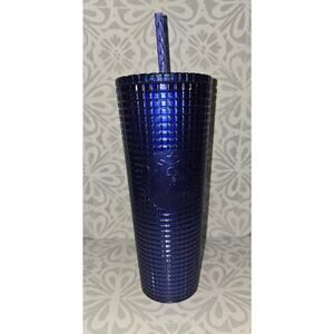 NWT Starbucks 2023 Summer Cobalt Blue Studded Tumbler – 24 oz Venti